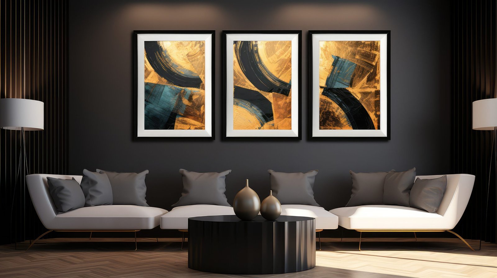 decoração quadros para sala