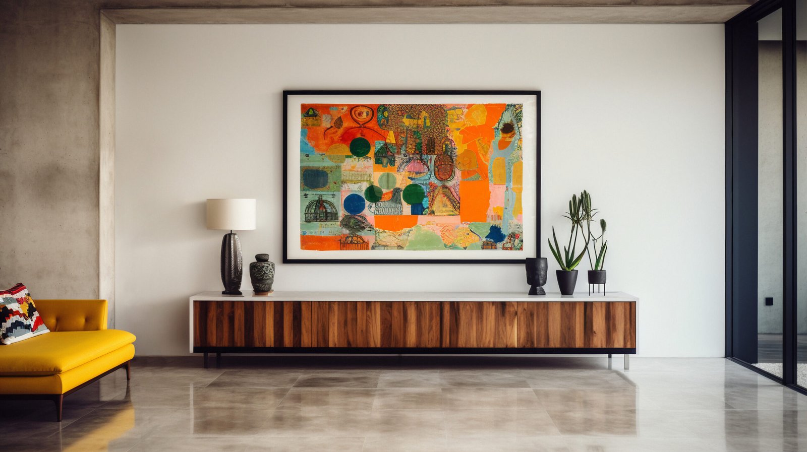 quadros decorativos para sala abstrato