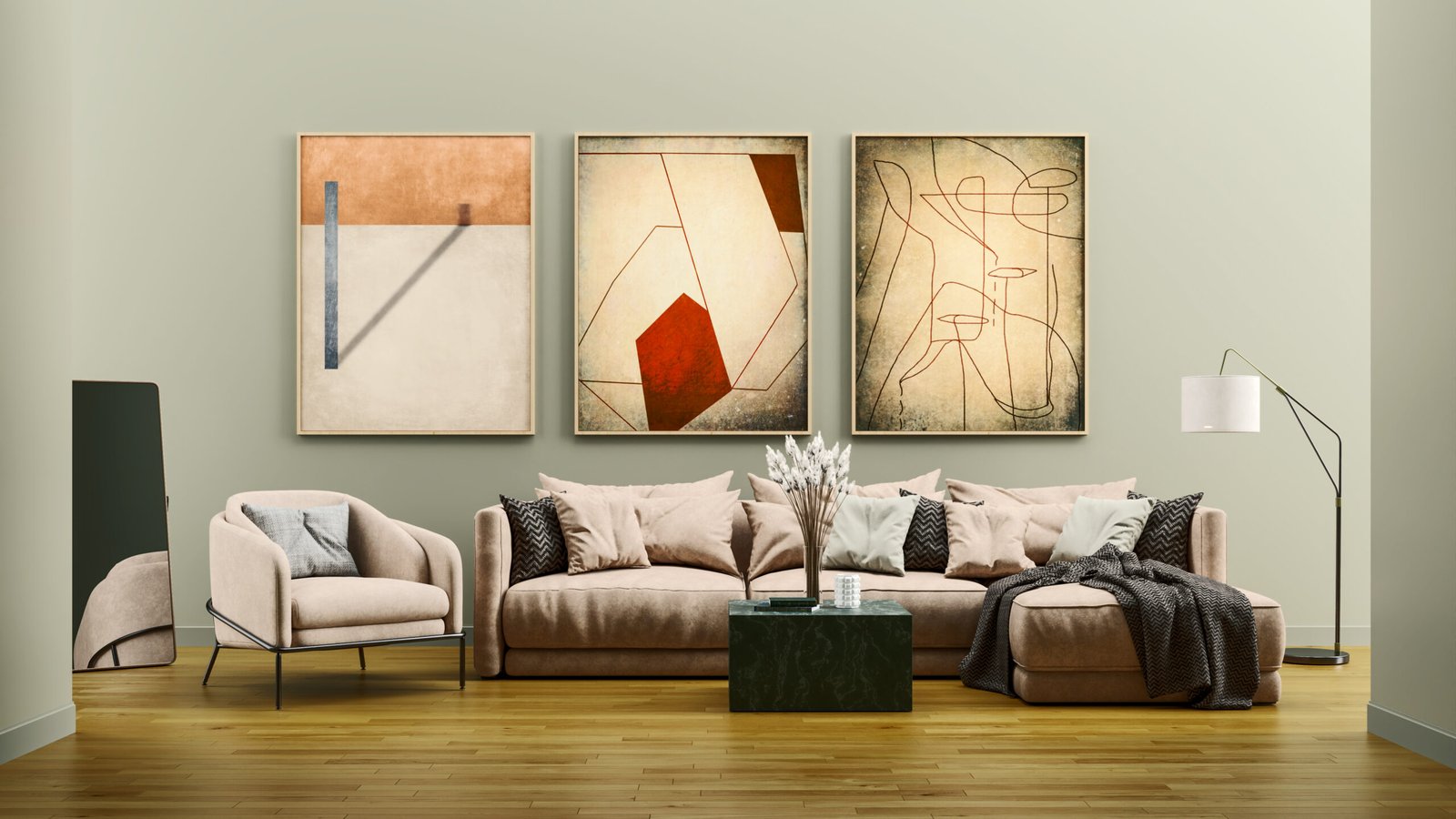 quadros para decorar sala